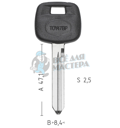 TOYO-19.P   TOY47BP   TY57LP   TY45P79   TR56P - Чертеж