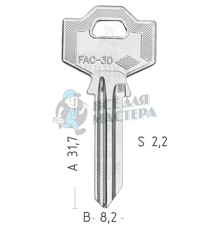 FAC3 FAC-3D FAC5 FAC13 - Чертеж