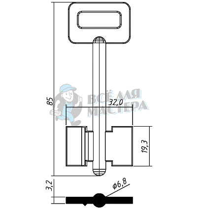 ERV1D (желтый)
