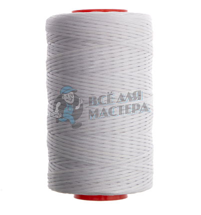 Нитки прошив.вощеные 300D-200м, белый