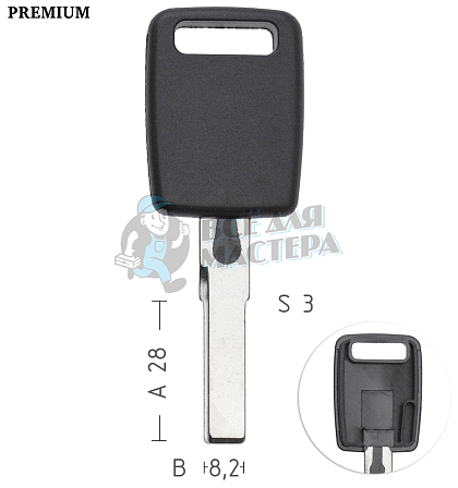 T00HF55PA TP00HU-AAP1 HU66T0 а/пласт.с мест.п/чип AUDI// - Чертеж