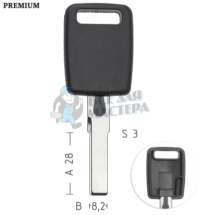 T00HF55PA TP00HU-AAP1 HU66T0 а/пласт.с мест.п/чип AUDI//