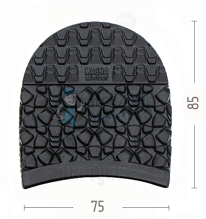 Набойка "Magna winter" женск. т.7, цв.черный
