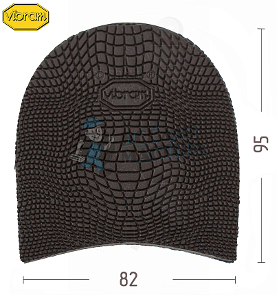 Набойка "Vibram Explosion" 5340 (020), цв. коричневый