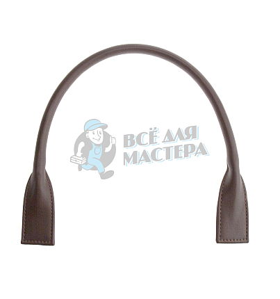 Ручка сумочная кругл.широк. 53см цв.бурый