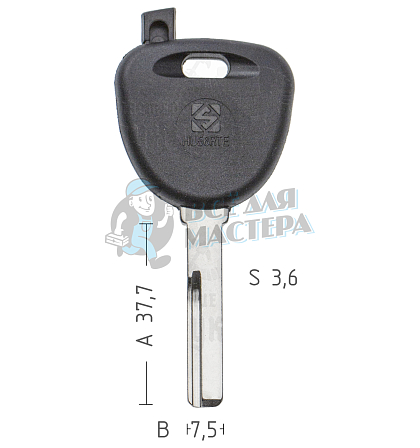 T00HF49PA TP00HU-DH.P2 HU56RT0P а/пласт.с мест.п/чип VOLVO - Чертеж