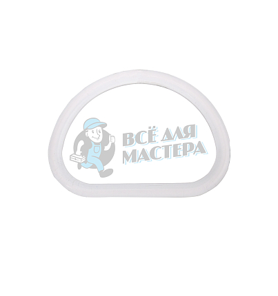 Ручка для сумки, акриловая, цв.прозрачный