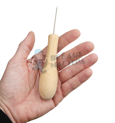 Шило проколочное (Канцелярское) Т.1,8 деревянная ручка