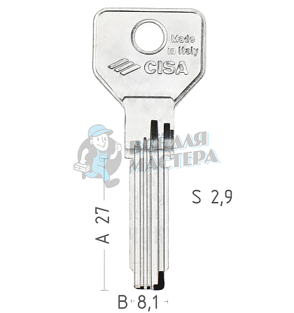 CISA ORIGINAL 00670.01.0 C25 - Чертеж