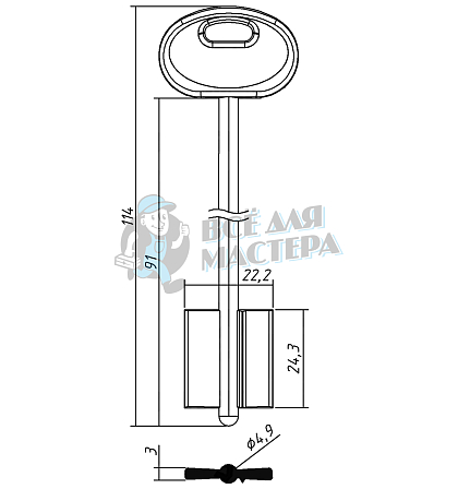 MTR6DP - Чертеж
