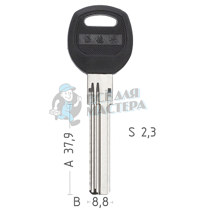 BAODEAN MLB (38мм) пласт.кв.спец.3п верт под бронь КНР