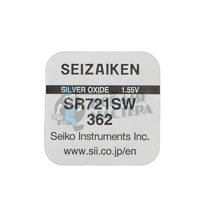 Батарейка часовая Seizaiken 362 SR721SW BL1 (1/10/100)