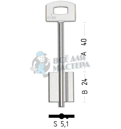 2SEM 8  SEC-7G  5SCM8  5SCM8/5SCM80  - Чертеж