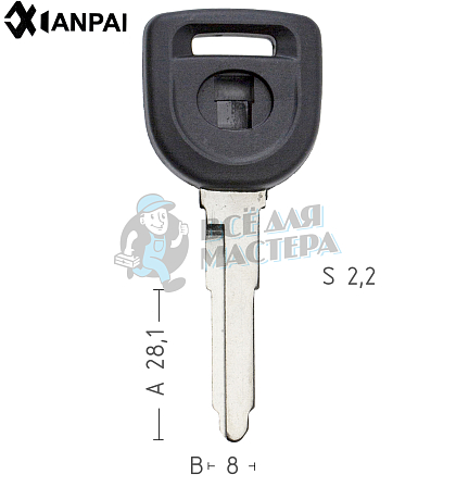 Авто с местом под чип  MAZ21DP1/MAZ11DP1  MAZ24REP  MZ24RP88/MZ23RP88 КНР - Чертеж