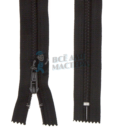 Молния №7 35см Чёрный