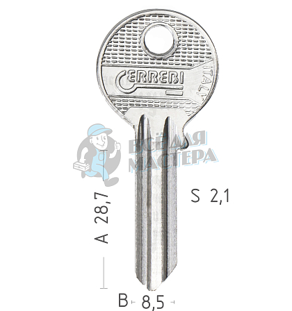 U5DL U-8D UNL50/MLA10 - Чертеж