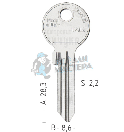 KAL9 KAE-9D KLE6X KA8S - Чертеж