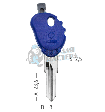 T00ZA19RPA TP00ZA-11P ZD24RT0 а/пласт.с мест.п/чип MBK/YAMAHA - Чертеж
