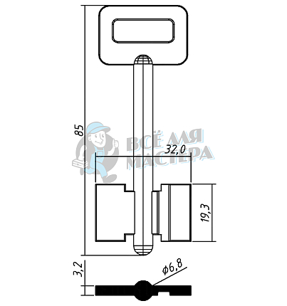 ERV3D (желтый)