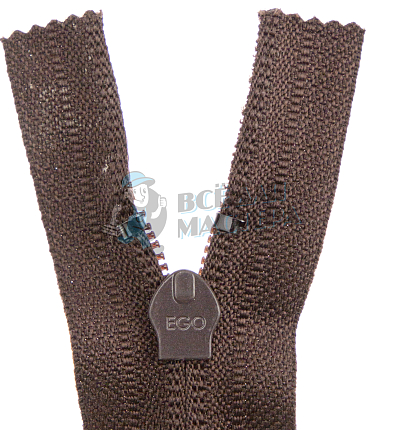 Молния 20см Коричневый