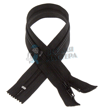 Молния №7 40см Чёрный