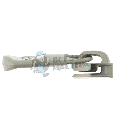 Бегунок для спиральной молнии, тип 5,галант Арт.№-530 ДЕКОРАТИВНЫЙ, цв.серый 310