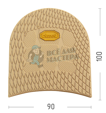 Набойка PILIGRIM RB622L, цв. бежевый