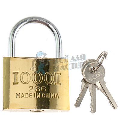 Навесной замок "IOOOI" 56мм (266)