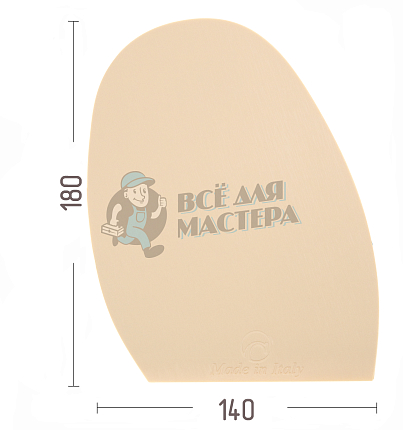 Проф. формованная для лабутенов Casali Silk №5,1,3мм Кремовый