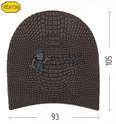 Набойка "Vibram Explosion" 5340 (040), цв. коричневый