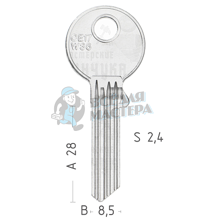 CE42D  CE17W36  CEW36 - Чертеж