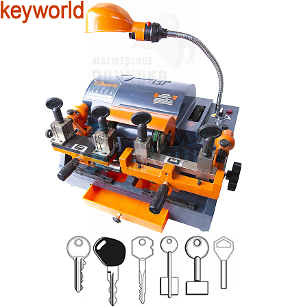 Cтанок Keyworld  100G Универсальный для изготовления ключей - Чертеж