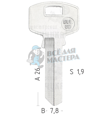 BUL-6D   BUL6 BUT3R - Чертеж