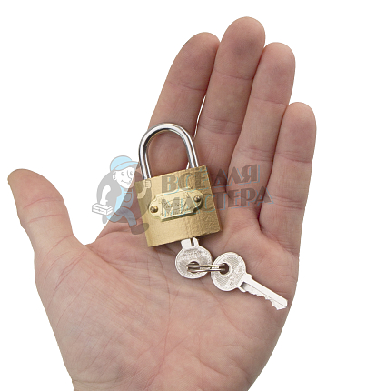 Навесной замок "TRI-GAN" 30мм