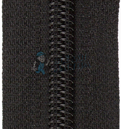 Молния обувная т7 "Judson" нейлон, 50см Чёрный