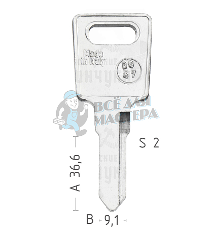 BG47 BUR-24 BUR31 - Чертеж