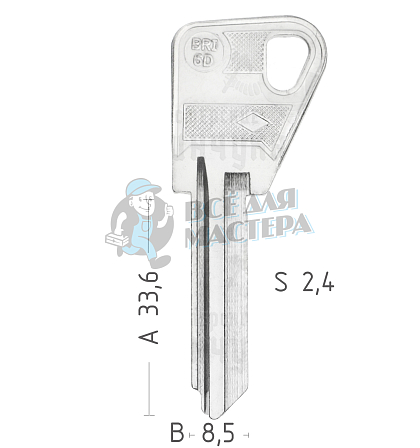 BD7L BRI-6D BD6 BR8  - Чертеж