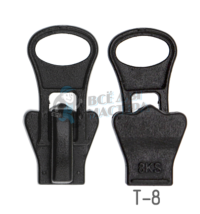 Бегунок "Трактор", тип 8, автомат, "КОРОНА" цв черный 322