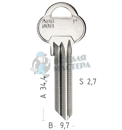 ASP7 ASS38R A34P AA2 - Чертеж