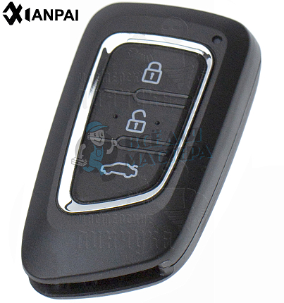 Корпус ключа DONGFENG 3 кнопки  //КНР 