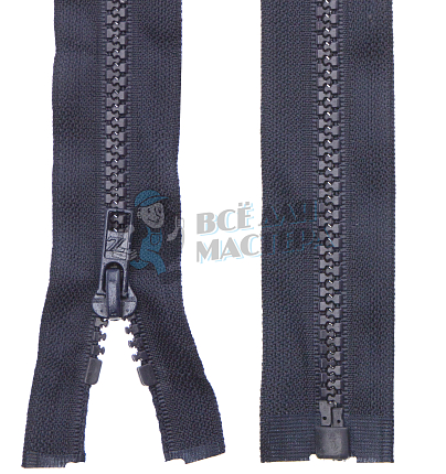 Молния Трактор "BLITZ" "MBT" 80 см Тип 5 разъёмная №318 т.синий