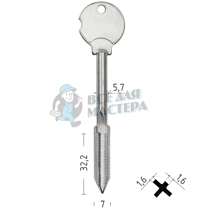 Крест XKT-4 / KR-8X Турция CANAS