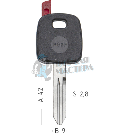 T00NS8P TP00DAT-15P2 NSN14T0 а/пласт.с мест.п/чип NISSAN