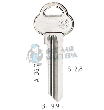 ASPF7 ASS103 A37PF AA85 - Чертеж
