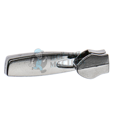 Бегунок для спиральной молнии, тип 5, сумочный N4, цв. черный никель