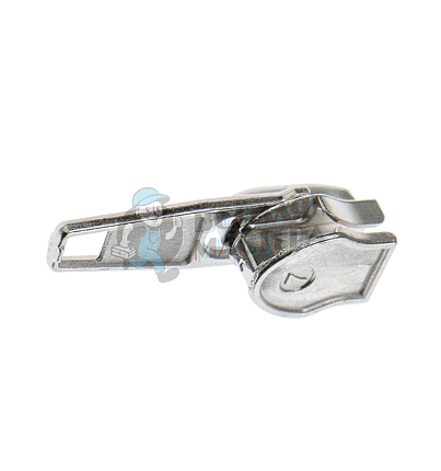 Бегунок для спиральной молнии, тип 7, автомат, цв. никель