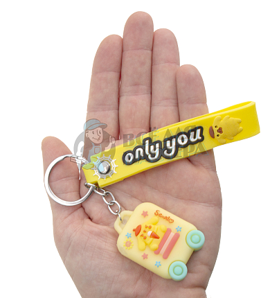 Брелок для ключей "Пом Пом Пурин Чемодан" 