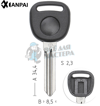T00GM36P TP00GM-37P B111PT0 а/пласт.с мест.п/чип CADILLAC/PONTIAC//  