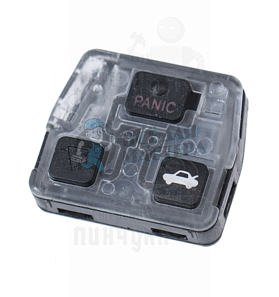 Корпус ключа для платы 2 кнопки+паника КНР   TOYOTA