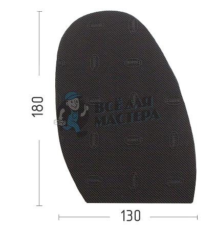 Профилактика форм. PILIGRIM RB525 черный - Чертеж